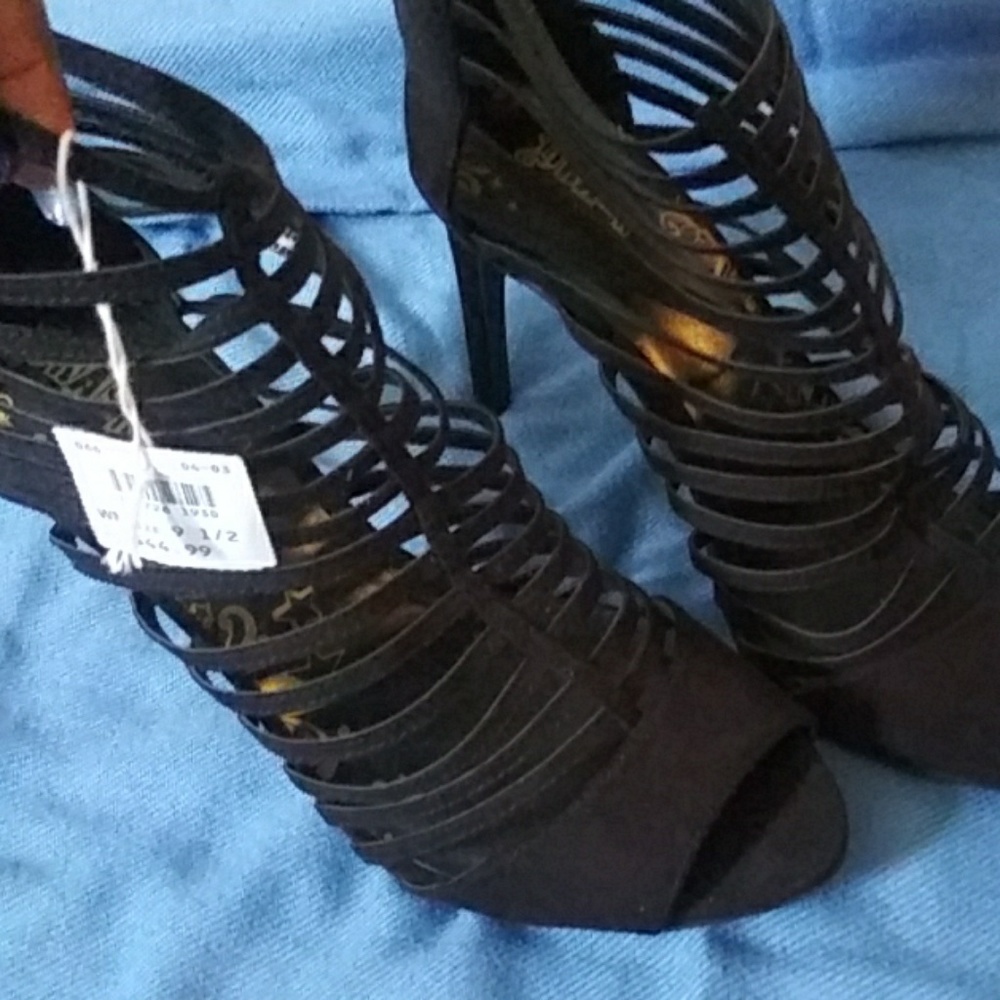 BRASH strapped Heel